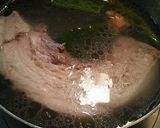 豚バラ肉ブロックDEスパイシー茹で豚♪！作り方2写真