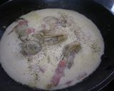 牡蠣とベーコンnoクリームパスタ作り方3写真