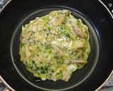 リメイク☆干物deお好み焼き☆鯵玉編☆作り方3写真
