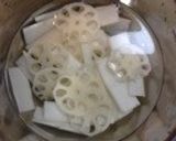 うど簡単ごまドレ春サラダ作り方1写真