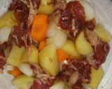 我が家の☆レンジde肉じゃが作り方5写真