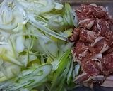 　簡単　☆　お肉どん　♪♪作り方1写真