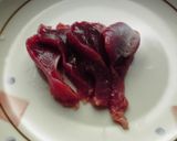 砂肝の湯引き作り方1写真