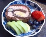 トースターでチョコレート☆ロールケーキ作り方13写真