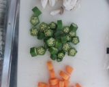 鶏の竜田揚げ☆野菜あんかけ作り方3写真