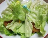 休日ランチに、コロッケレタスどんぶり♬作り方4写真
