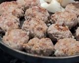 簡単！豚ひき肉ミニハンバーグ焼肉のタレ味作り方3写真