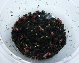水菜とそうめんのサラダ作り方3写真