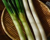 焼きネギのマリネ　生ハム巻き作り方1写真