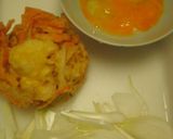 簡単・新玉ねぎ入り、かき揚げ玉子丼！作り方2写真