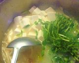 豚肉×豆苗×豆腐と酒粕塩麹のお吸い物作り方8写真