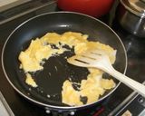 じゃことほうれん草のチャーハン作り方2写真