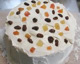 ラム酒漬けドライフルーツのケーキ作り方7写真