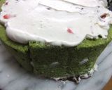 抹茶好きのための♬抹茶のデコケーキ♥作り方16写真