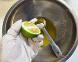 かぼすで和チミチュリソース！刻んで合わせて即完成作り方1写真