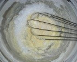 りんごとレーズンのカスタードケーキ作り方3写真