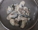 韓国料理☆牡蠣のジョン(クルジョン굴전)作り方1写真