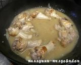 ■シンプルに、鶏手羽肉の白ワイン煮込み■作り方3写真