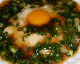 とろろと生卵の万能ネギあんかけご飯作り方7写真