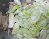 簡単！電子レンジで作る豚の梅和え！作り方4写真