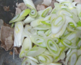 簡単！電子レンジで作る豚の梅和え！作り方4写真