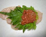 梅しそ入り鶏天♪♪作り方1写真