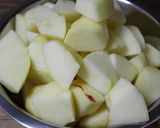 焦がしキャラメルのりんご煮作り方1写真