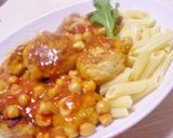 鶏肉のポルペッティーノ☆ひよこ豆ソースで作り方8写真