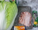 ロール白菜のミルク煮作り方1写真