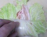 ロール白菜のミルク煮作り方4写真