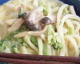 うどんカルボナーラ作り方9写真