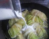 ロール白菜のミルク煮作り方9写真