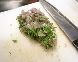 素朴に 鯵のたたき作り方3写真