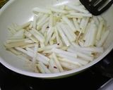 大根の醤油炒め作り方4写真