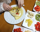 子供達と一緒に☆手巻きクレープ♪☆作り方6写真