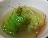 ☆鶏ミンチロールキャベツ☆餡掛け風だし汁作り方8写真
