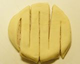 ちょっとカッコイイ☆ハムマヨパン。作り方4写真