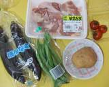 ハーブソルトに合う　鶏肉と野菜の炒め物作り方1写真