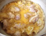 本格☝お蕎麦屋さんシリーズ♪親子丼作り方4写真
