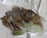 舞茸と鱈のホイル焼き♪味噌マヨソース作り方2写真