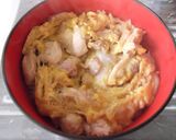 本格☝お蕎麦屋さんシリーズ♪親子丼作り方6写真