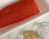 スモークサーモン風♪簡単サーモンの塩〆作り方1写真