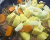塩麹×酒粕の肉じゃが。作り方6写真