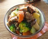 塩麹×酒粕の肉じゃが。作り方14写真