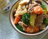 塩麹×酒粕の肉じゃが。作り方13写真