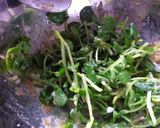 ハムと豆苗の塩麹風味ロールサンド作り方3写真