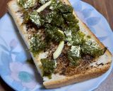 のり佃煮&もみ海苔で♪おつまみトースト作り方4写真