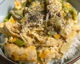 クリームきつね丼作り方6写真