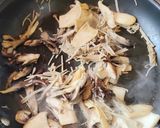 きのこのめんつゆバター炒め作り方3写真