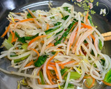 小松菜ともやしの和え物♪作り方2写真